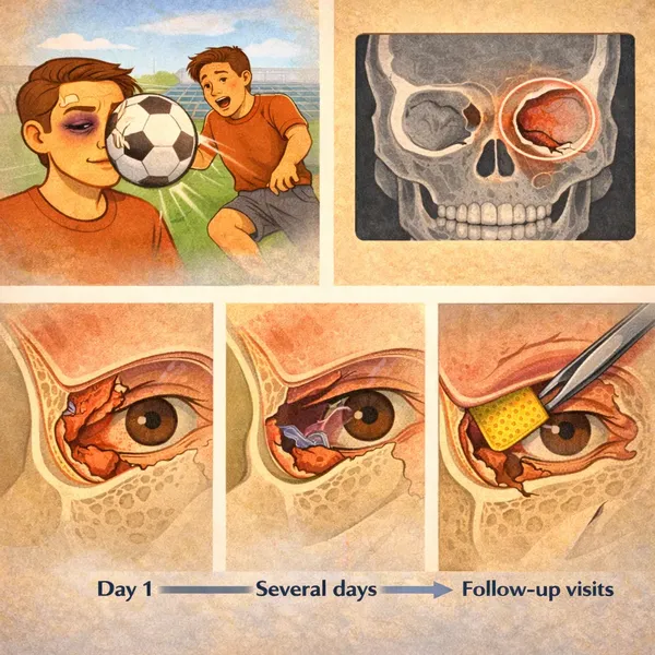Orbital Fracture: Symptoms, Treatment & Recovery