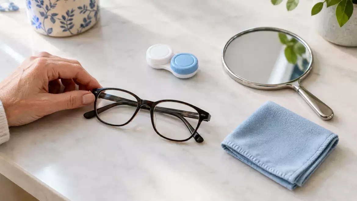 Dry Eyes, Glasses, and Contacts: Planning Eye Comfort Around Eyelid Surgery